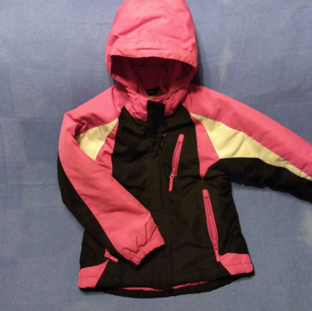 Coat with fleece liner